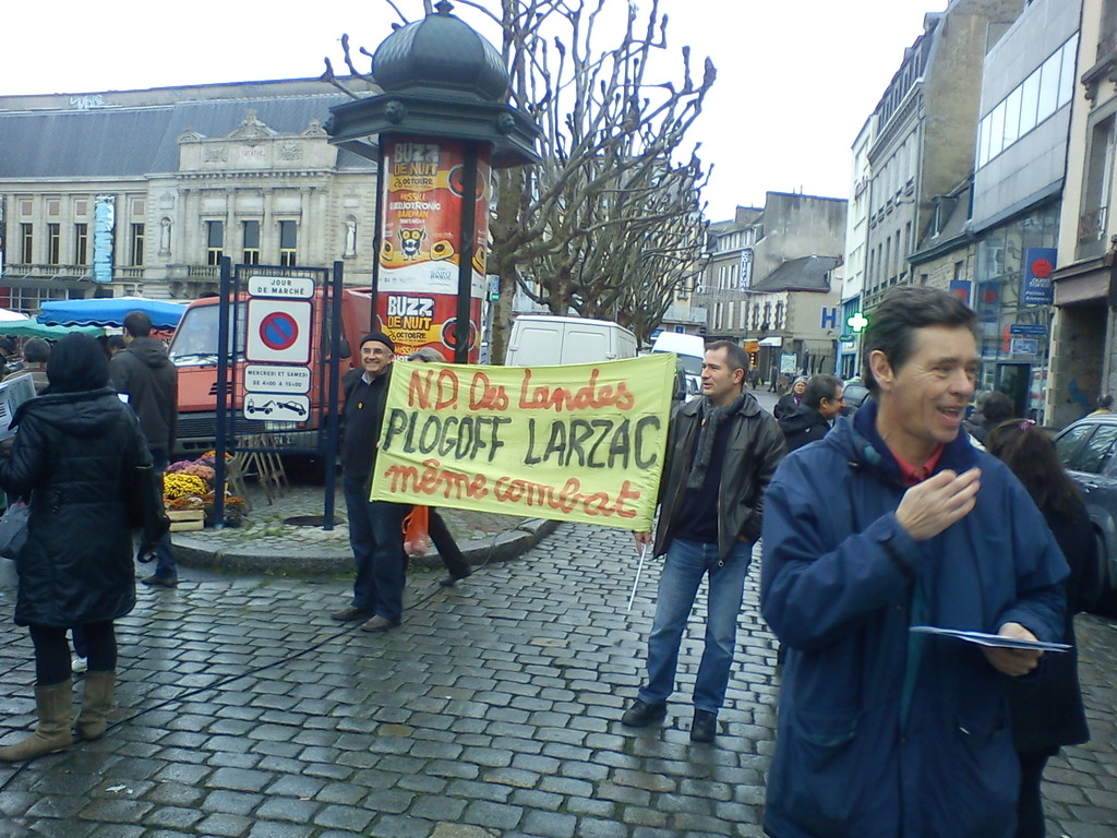 Sur le marché