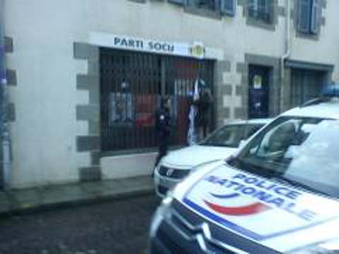 La police fait le ménage au PS...