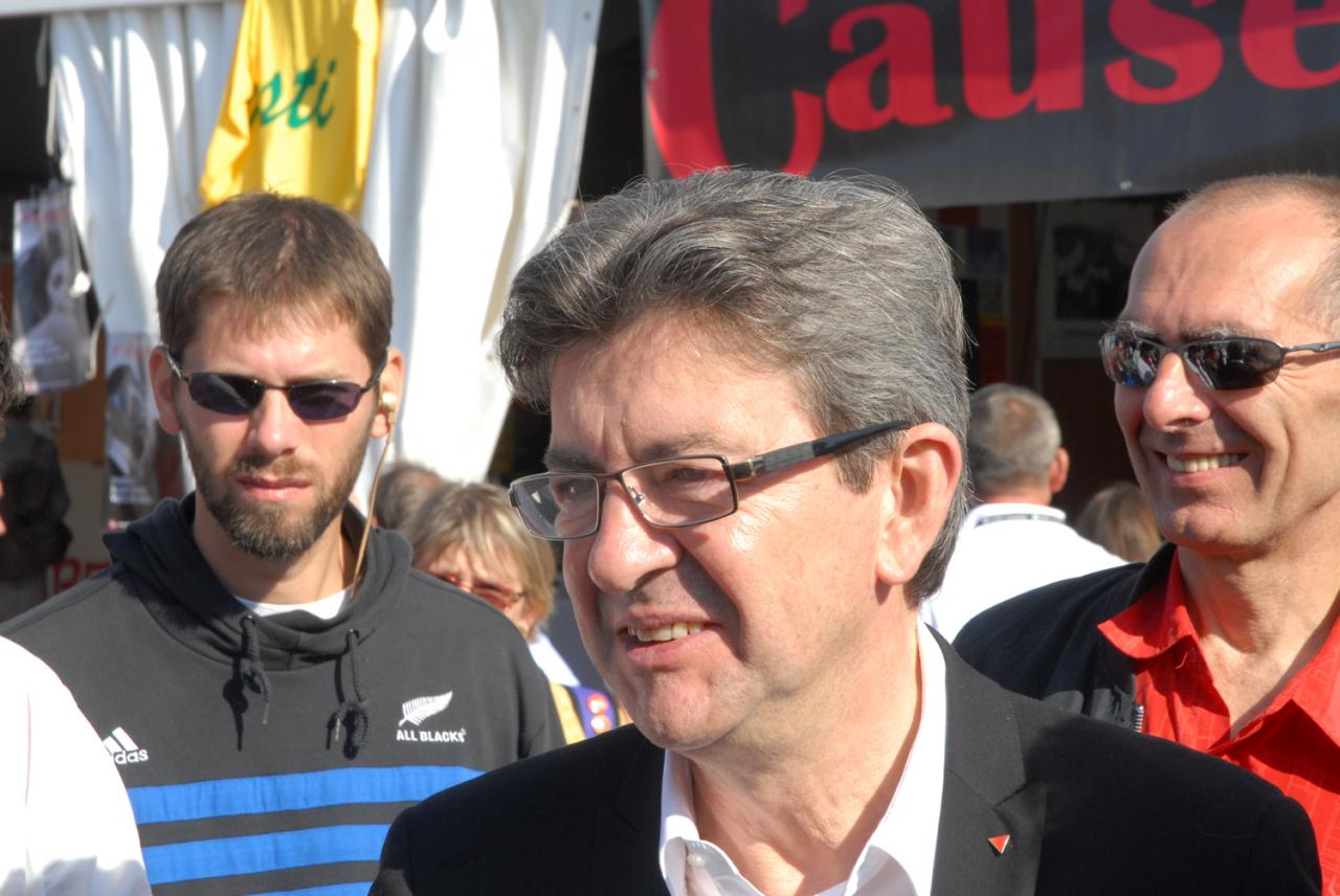 huma 2012 JL Mélenchon