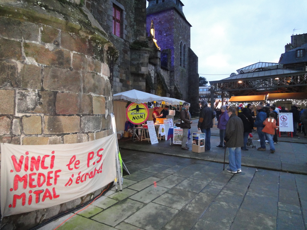 La cabane sur le marché de Noel 22 dec 2012