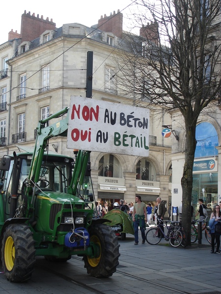 Imposante présence paysane