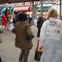 Sous les Halles avec les Colibris et le fakir