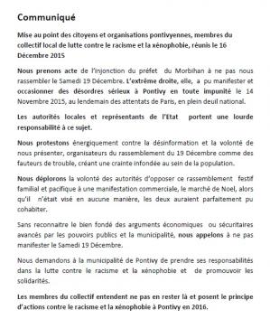 Annulation pontivy