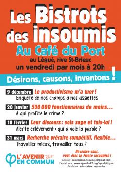 Bistrot insoumis flyer