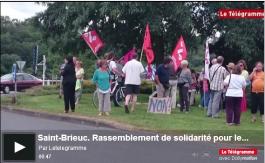 Le telegramme 3 juil rassemblement de solidarite pour le peuple grec video