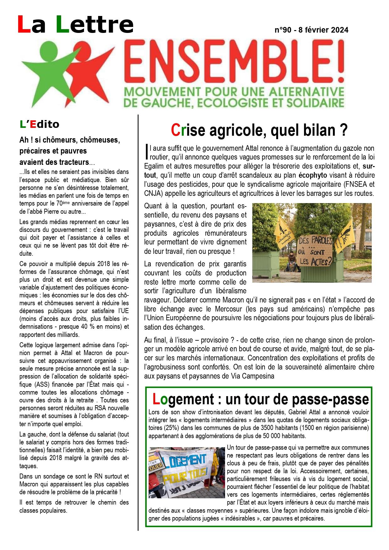 Lettre ensemble n 90 page 0001