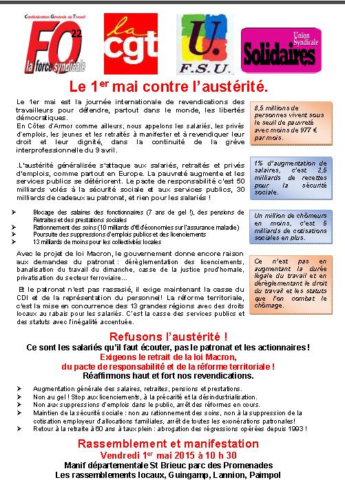 Tract 1er mai